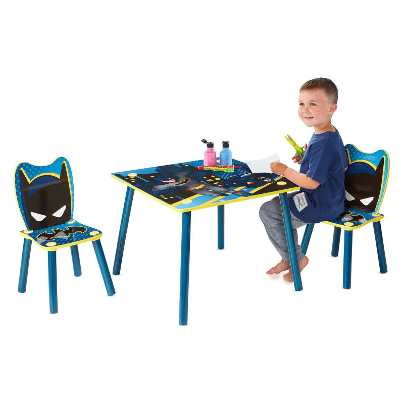 Table d'activités multi-usages et 2 chaises pour enfants