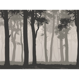 Poster Thème Mystic Forest - 360 x 270 cm