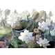 Poster Thème Fleurs en Relief "Emboss Flowers" - 360 x 270 cm