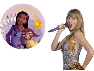 Boutique Disney Wish et figurine Taylor Swift